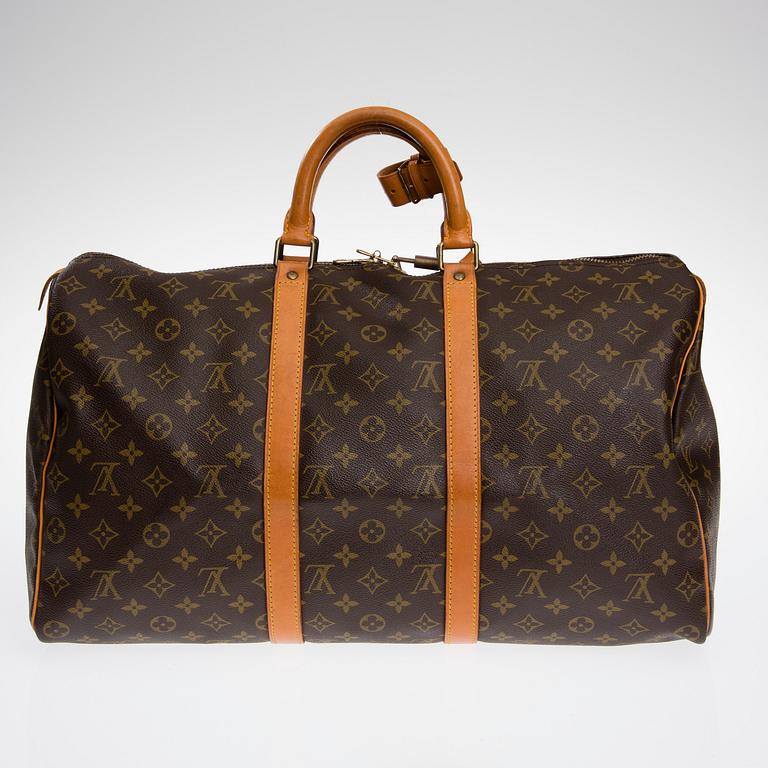 VÄSKA, "Keepall 50", Louis Vuitton.