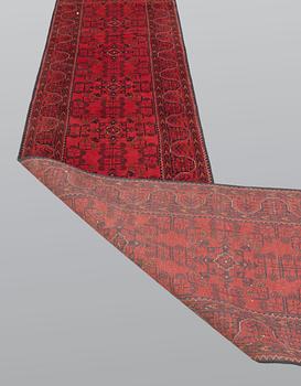 A runner, Afghan s.k khan mohammadi, ca 486 x 79 cm.