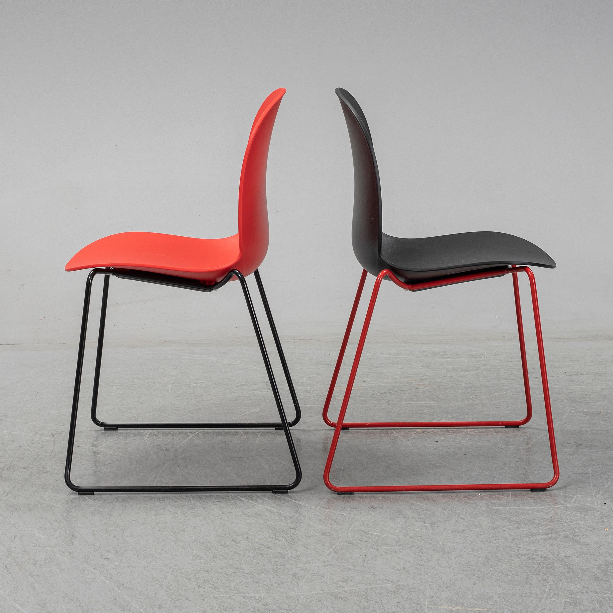 11 chairs by Susanne Grønlund, 'RBM NOOR', Flook.