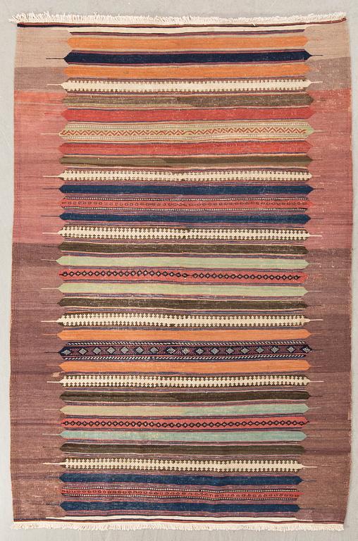Rug, Kelim, 255 x 159 cm.