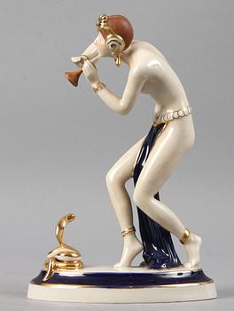 FIGURIN, porslin, Royal Dux, 1900-tal.