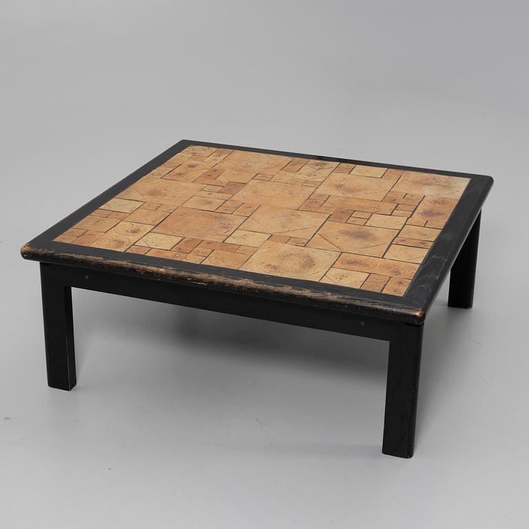 Coffee table, attributed to Tue Poulsen, second half of the 20th century.