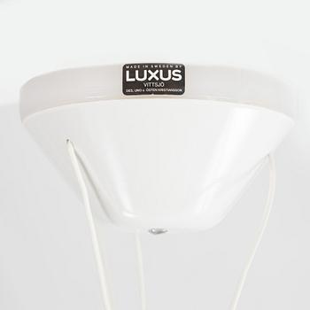 Uno & Östen Kristiansson, a pair of "Ufo", ceiling lamps, Luxus, Vittsjö, 1960-70.