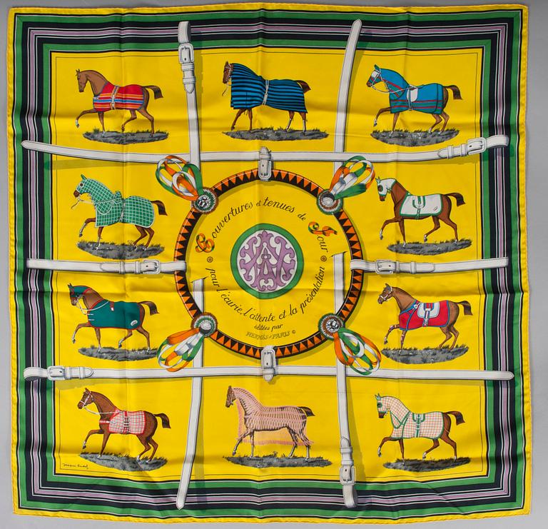 SCARF, "Couvertures et Tenues de Jour", Hermès.