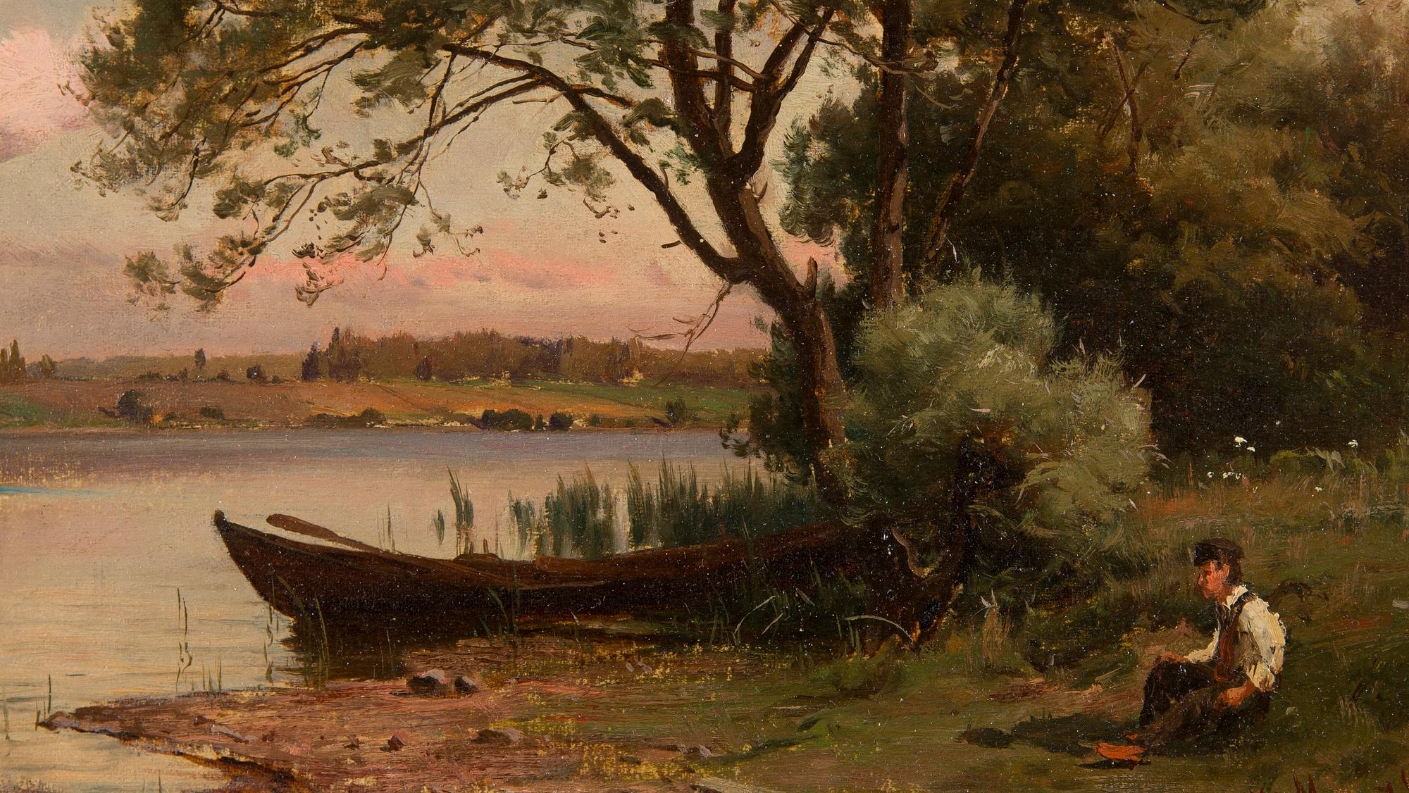 Hjalmar Munsterhjelm, The Man on the Shore.