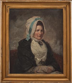 OKÄND KONSTNÄR, olja på duk, 1800-talets andra hälft.