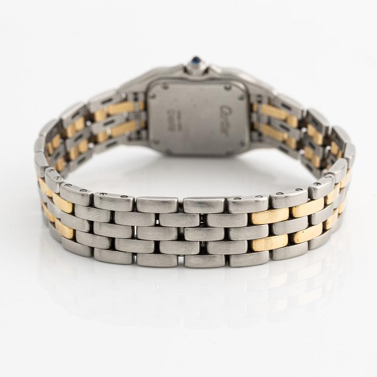 Cartier, Panthère, armbandsur, 21,5 x 21,5 (30) mm.