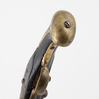 A Swedish flintlock pistol, 1738 pattern.