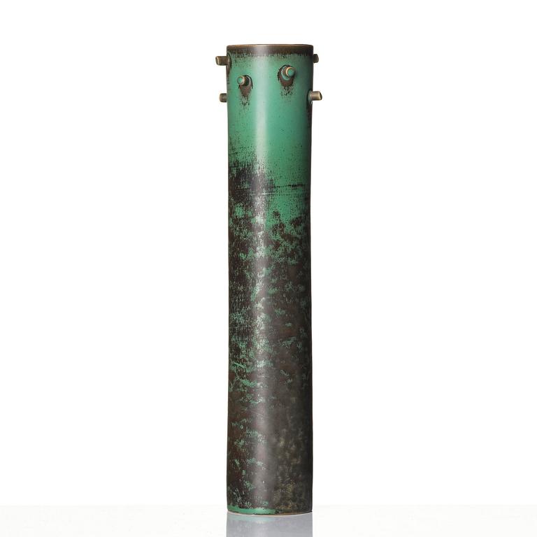 Stig Lindberg, a stoneware vase, Gustavsberg Studio, ca 1960.