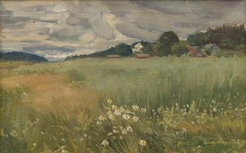 oil on canvas, signed and dated -22.