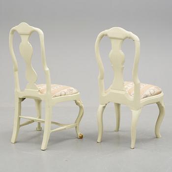 STOLAR, 4+2, senbarock resp rokoko, 1700-tal.