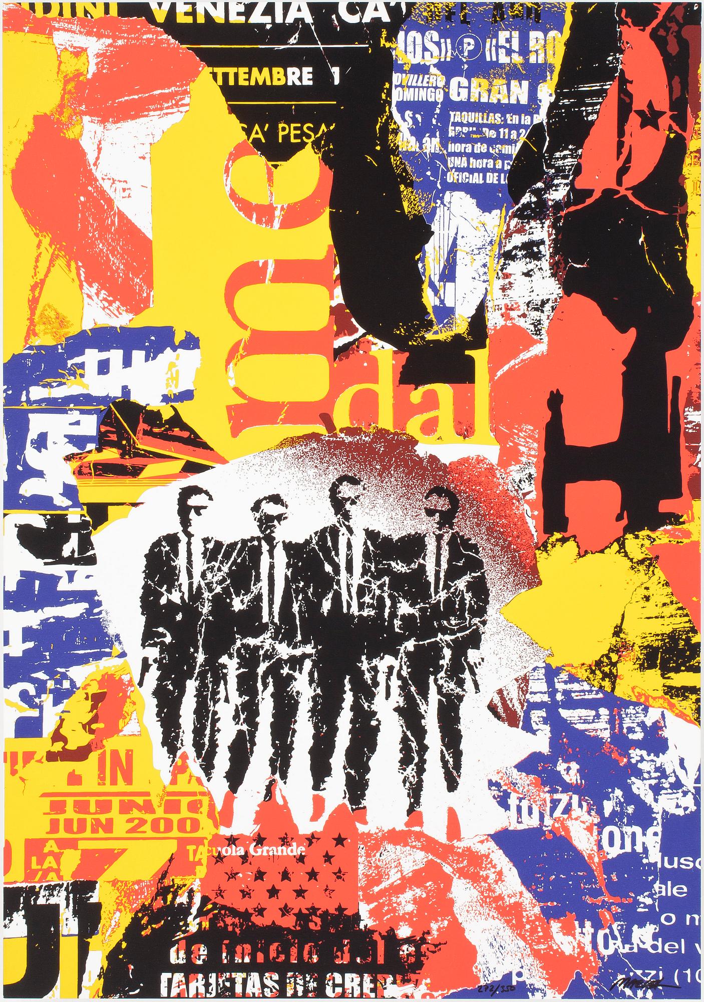 MARCEL STRÜWER, 2 st, färgserigrafier, signerad och numrerad. 272/350.