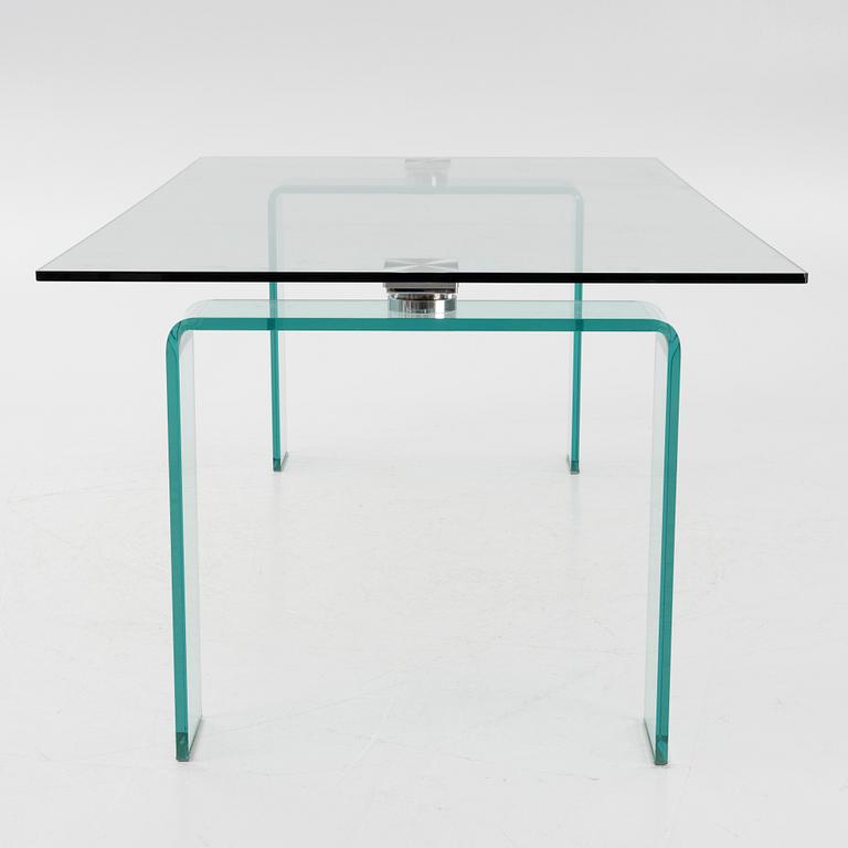 Studio Kronos, an 'Azimut' glass dining table, Cattelan Italia.
