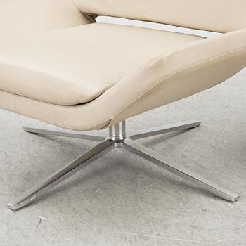 Jeffrey Bernett, a pair of 'Metropolitan' armchairs, B&B Italia Maxalto.