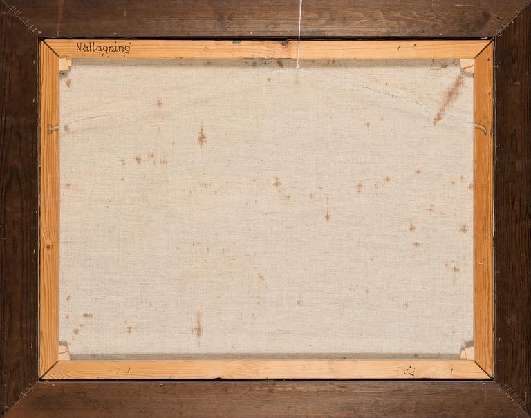 BORIS NINEMAE, oil on canvas, signed.