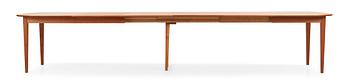 A Josef Frank mahogany dining table, Svenskt Tenn, model 947.