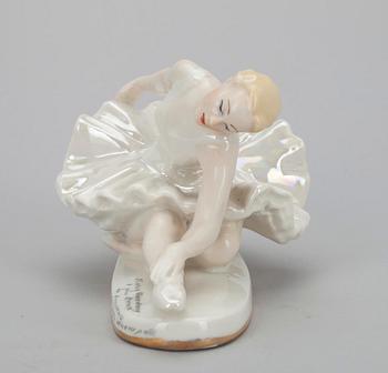 FIGURIN, porslin, Sovjetunionen 1900-talets mitt.