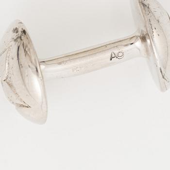 Louis Vuitton, a pair of cufflinks, silver.