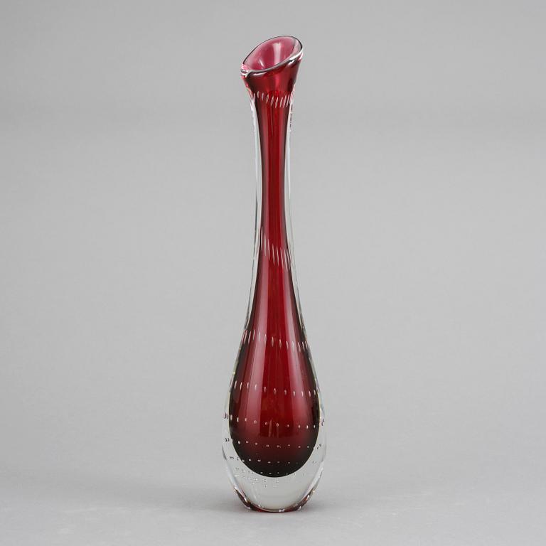 VAS, glas, Vicke Lindstrand, 1950/60-tal.