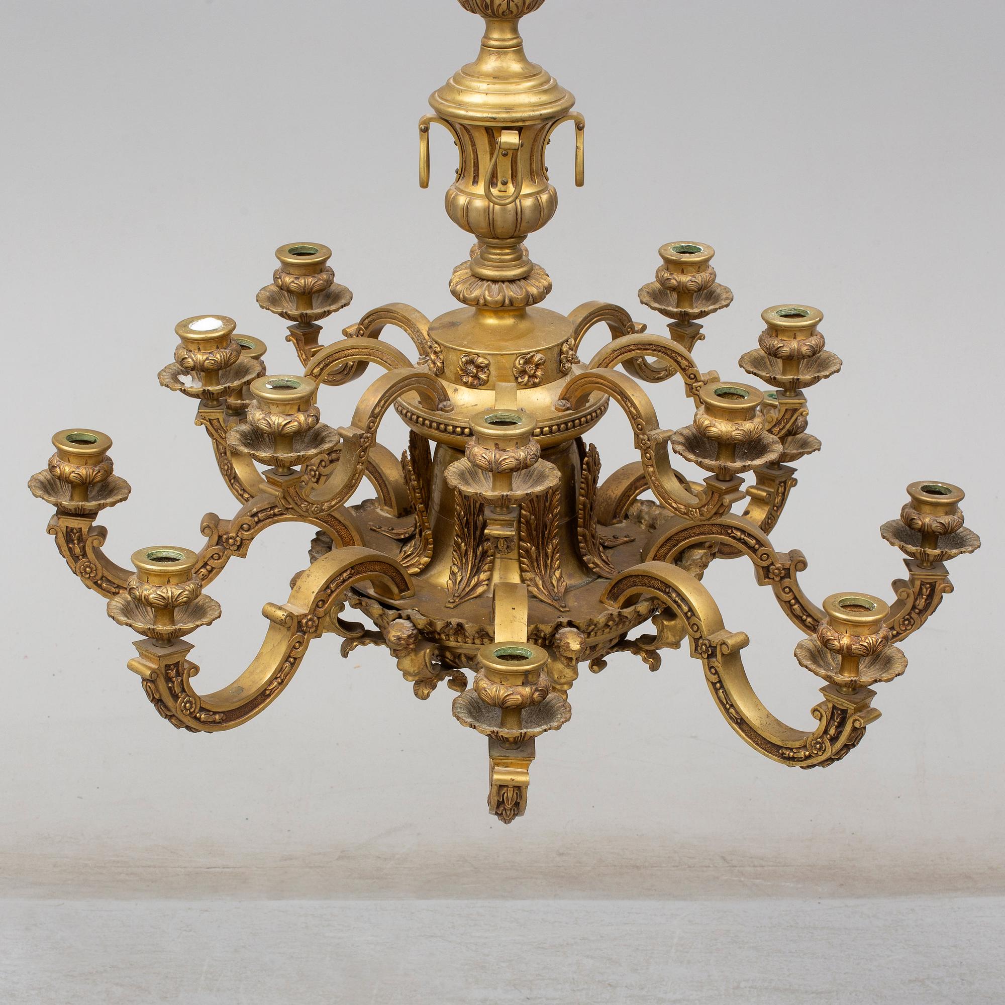 LJUSKRONA, barockstil, 1900-talets första hälft.