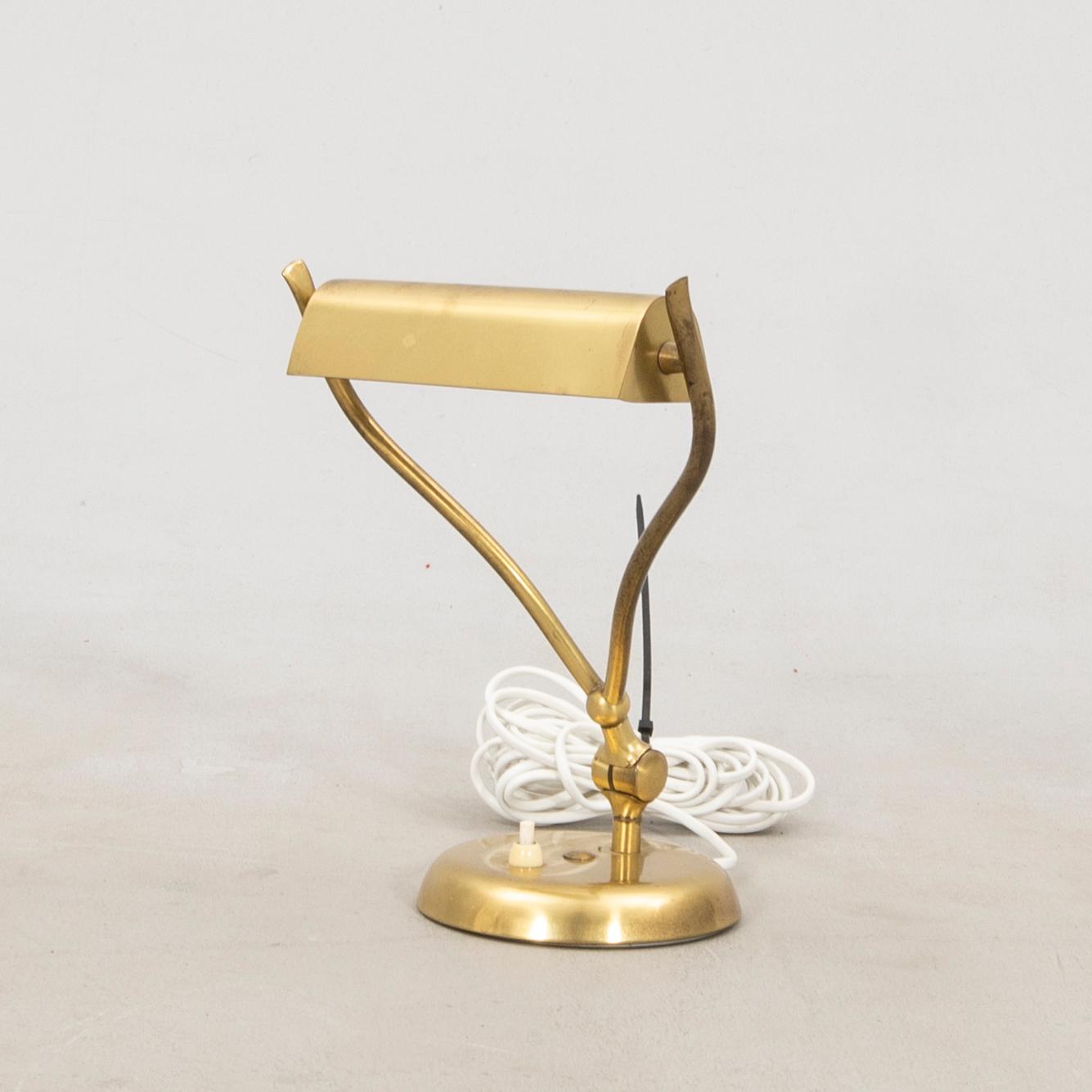 Bordslampa/pianolampa 1940/50-tal.