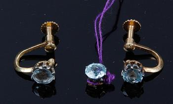 DIAMANTER, 3 st, briljantslipade.