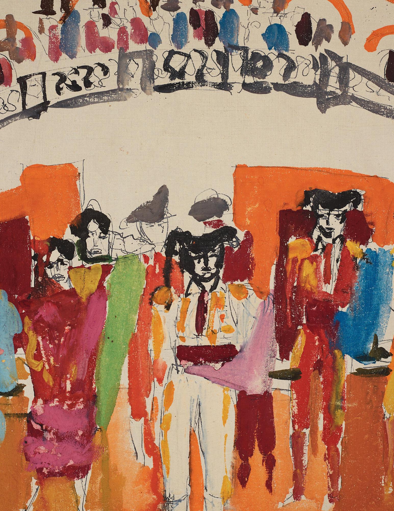 Sven X:et Erixson, "Scenskisser till Carmen I-IV".