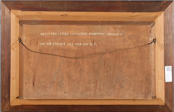 DIORAMA, signerad Joh Nilsson, 1900-talets första hälft.