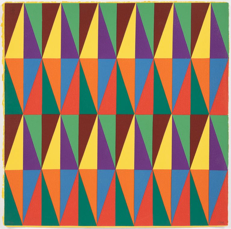 C Göran Karlsson, silkscreen in colours, signed 131/150.