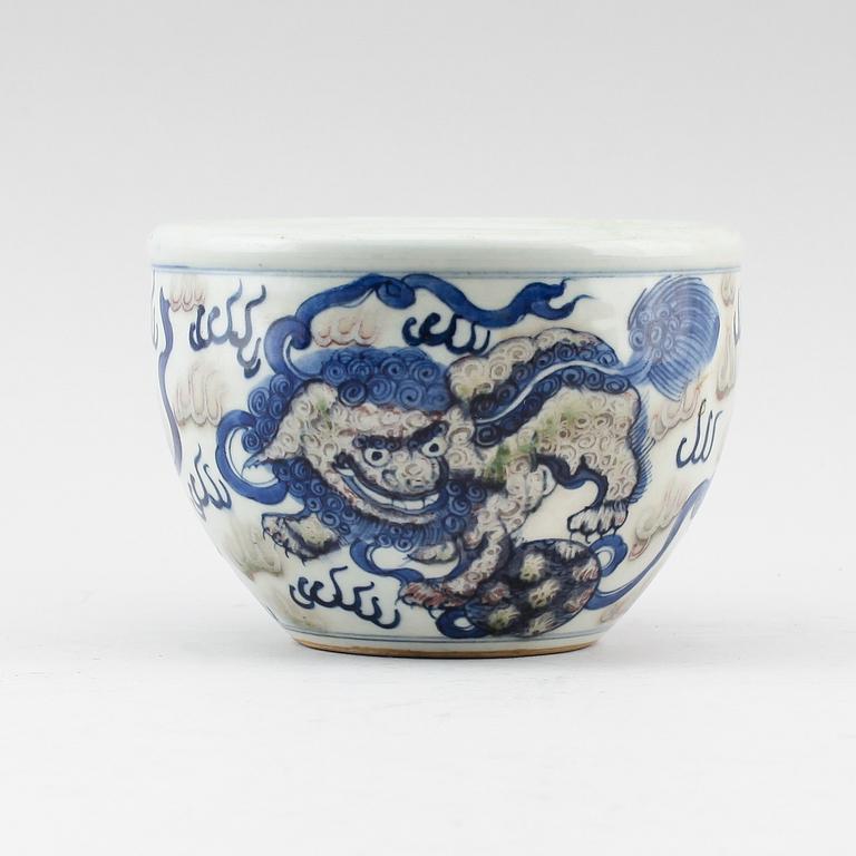 YTTERFODER, porslin, Kina, sent 1900-/2000-tal.