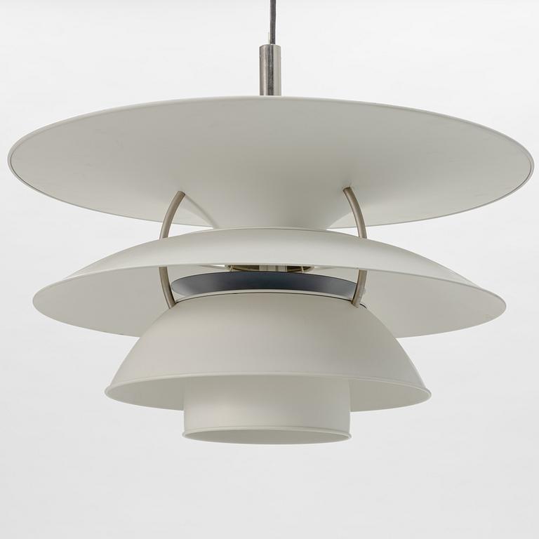 Poul Henningsen, taklampa, "Charlottenborg PH 6 ½-6", Louis Poulsen, Danmark.