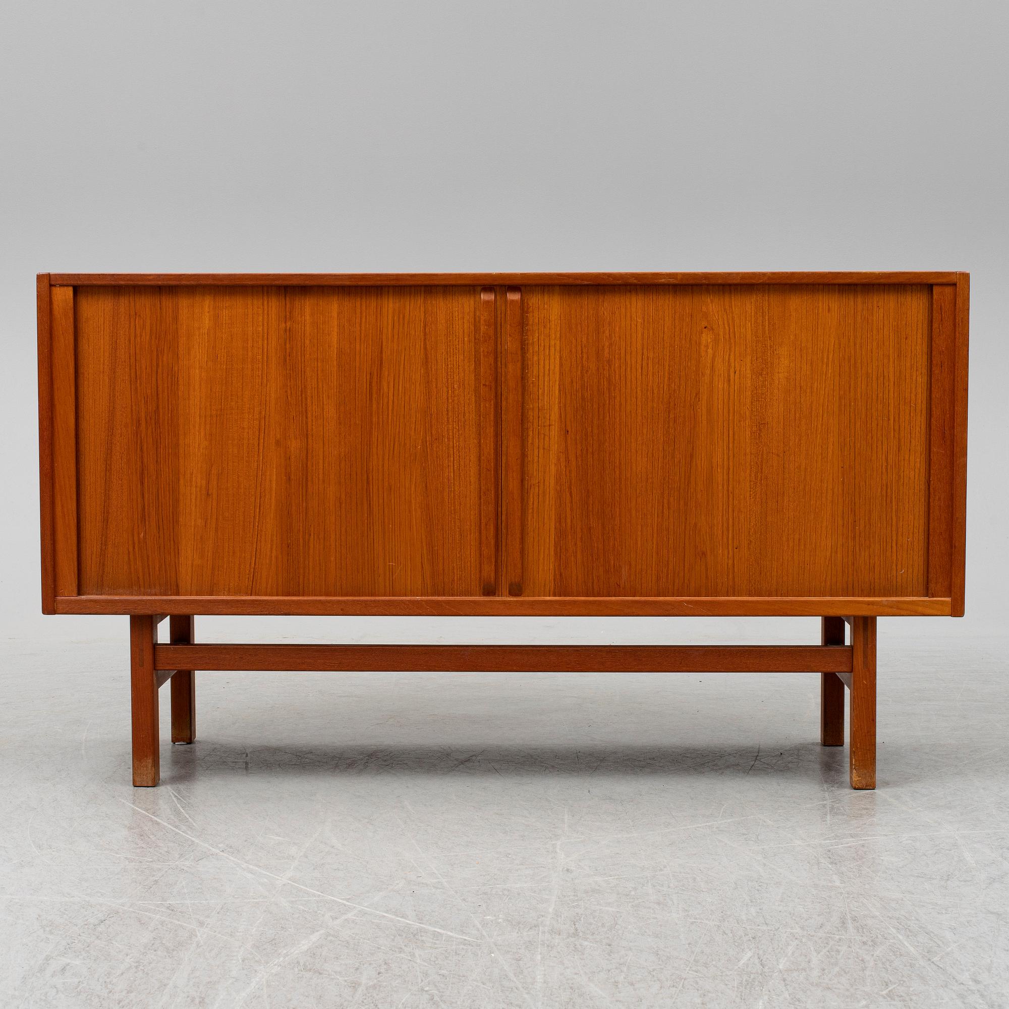 NILS JONSSON, teak veenered sideboard, 1960's.
