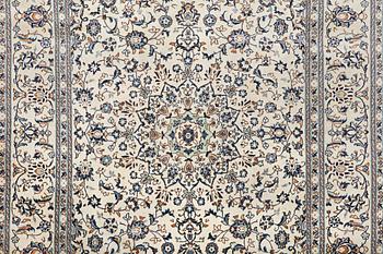 A carpet, Kashan, c. 297 x 194 cm.