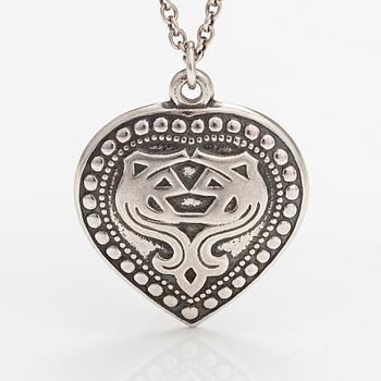 Halsband "Skattcollier", sterlingsilver. Kalevala Koru, Helsingfors 1993.