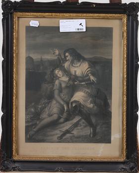 GRAFISKA BLAD, 2 st, 1800-tal.