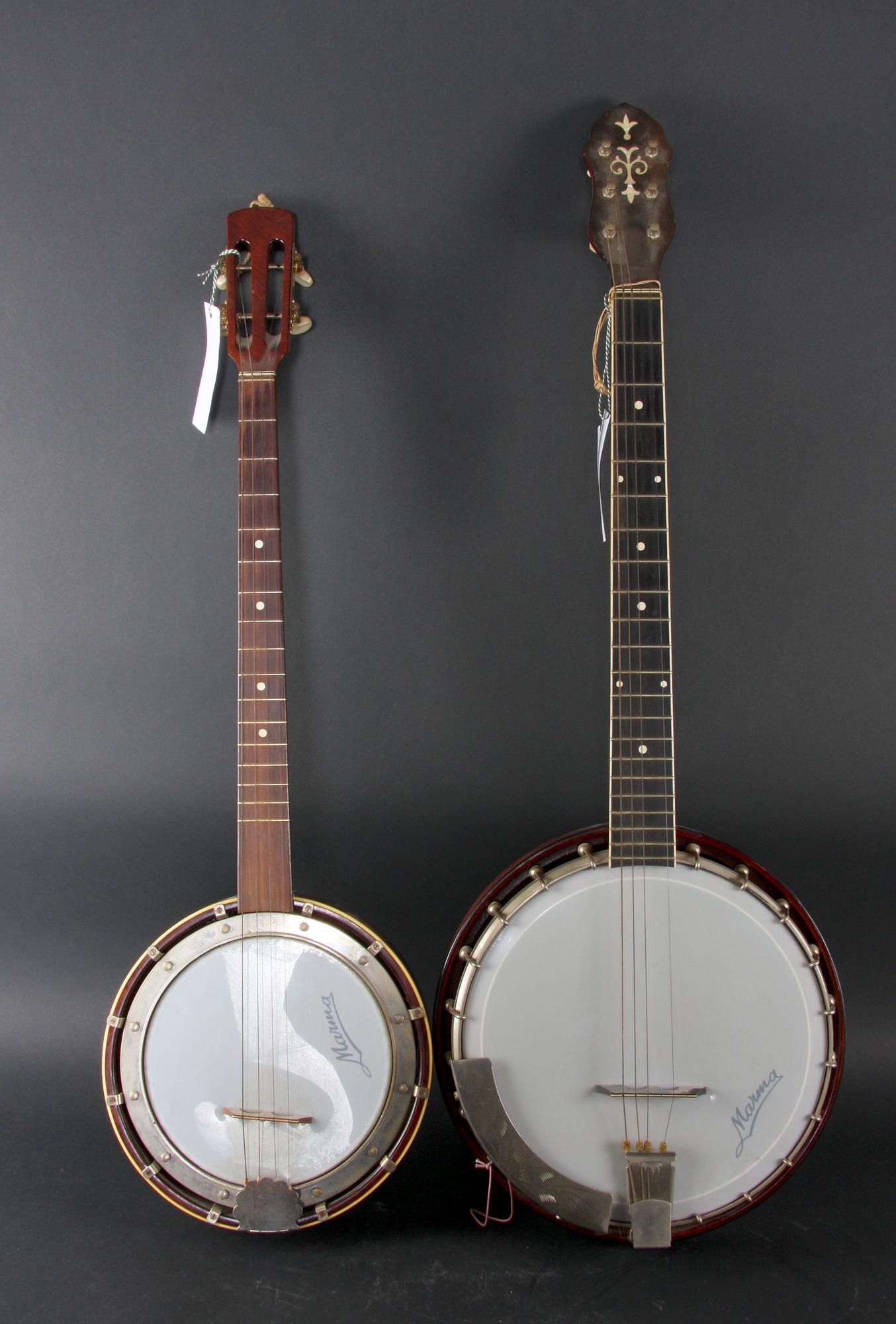 BANJO 2 st Marma Tyskland 1900 tal. Bukowskis