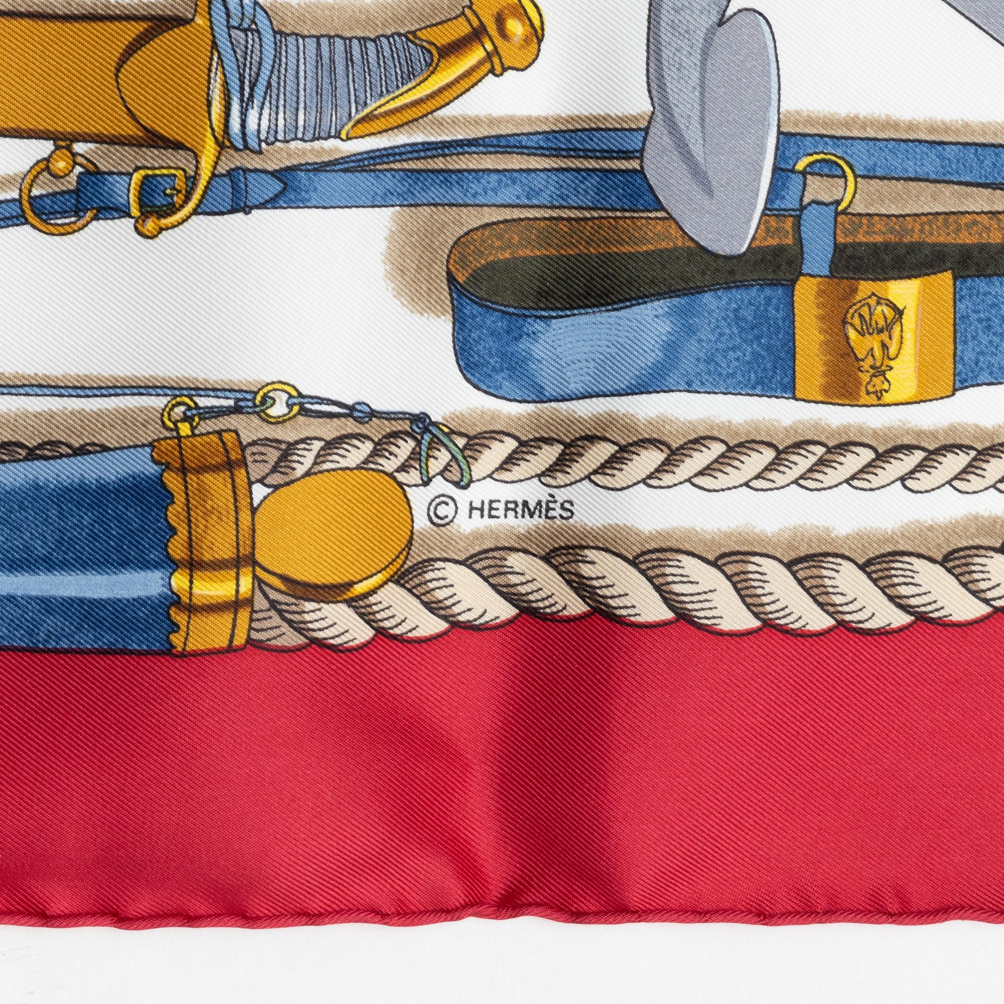 Hermès, scarf, "Musée".