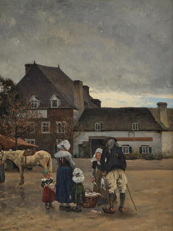 Johan Ericson, "Torget Concarneau".