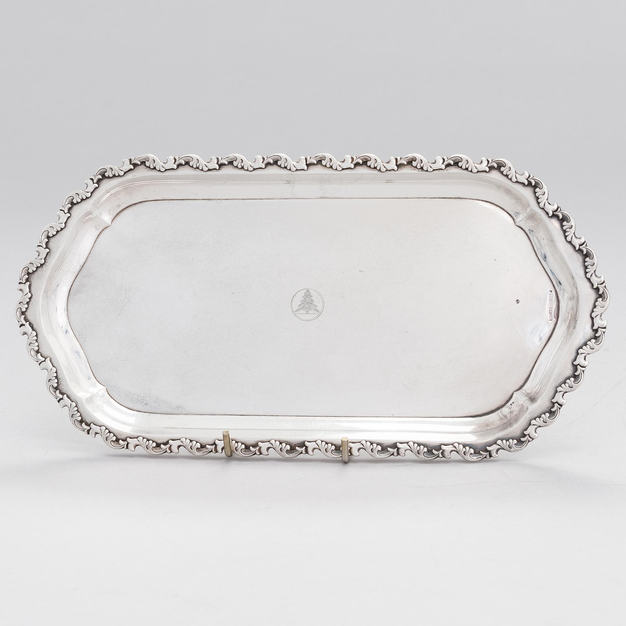 A 4-piece silver coffee set, Finland 1957-62.