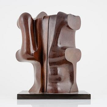 Marcelo Martí Bádenas, skulptur, signerad, daterad 1989. Brons, höjd 39,5 cm.