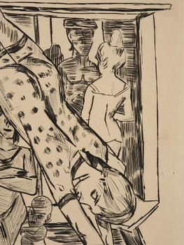 Max Beckmann, "Frauenbad“.