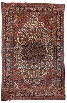 SEMI-ANTIQUE ESFAHAN. 398 x 267 cm.