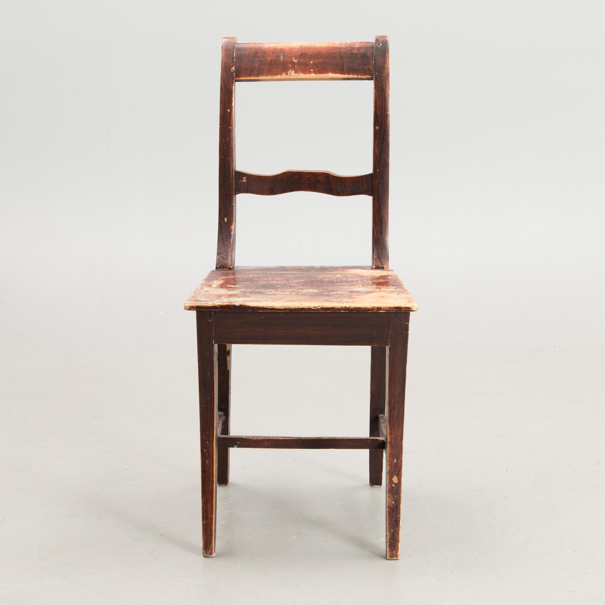 A late 19th century side chair.