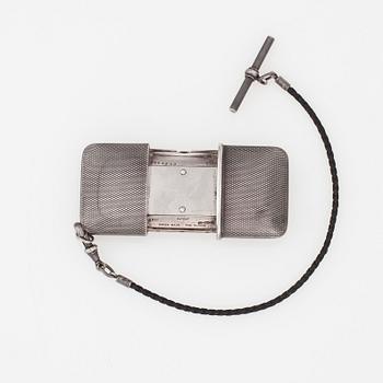 FICKUR, silver, Ermeto, Chronometre, nr. 1223800, Movado, Schweiz, ca 1930.