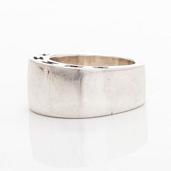 Hermès, ring, "Clarte", sterlingsilver.