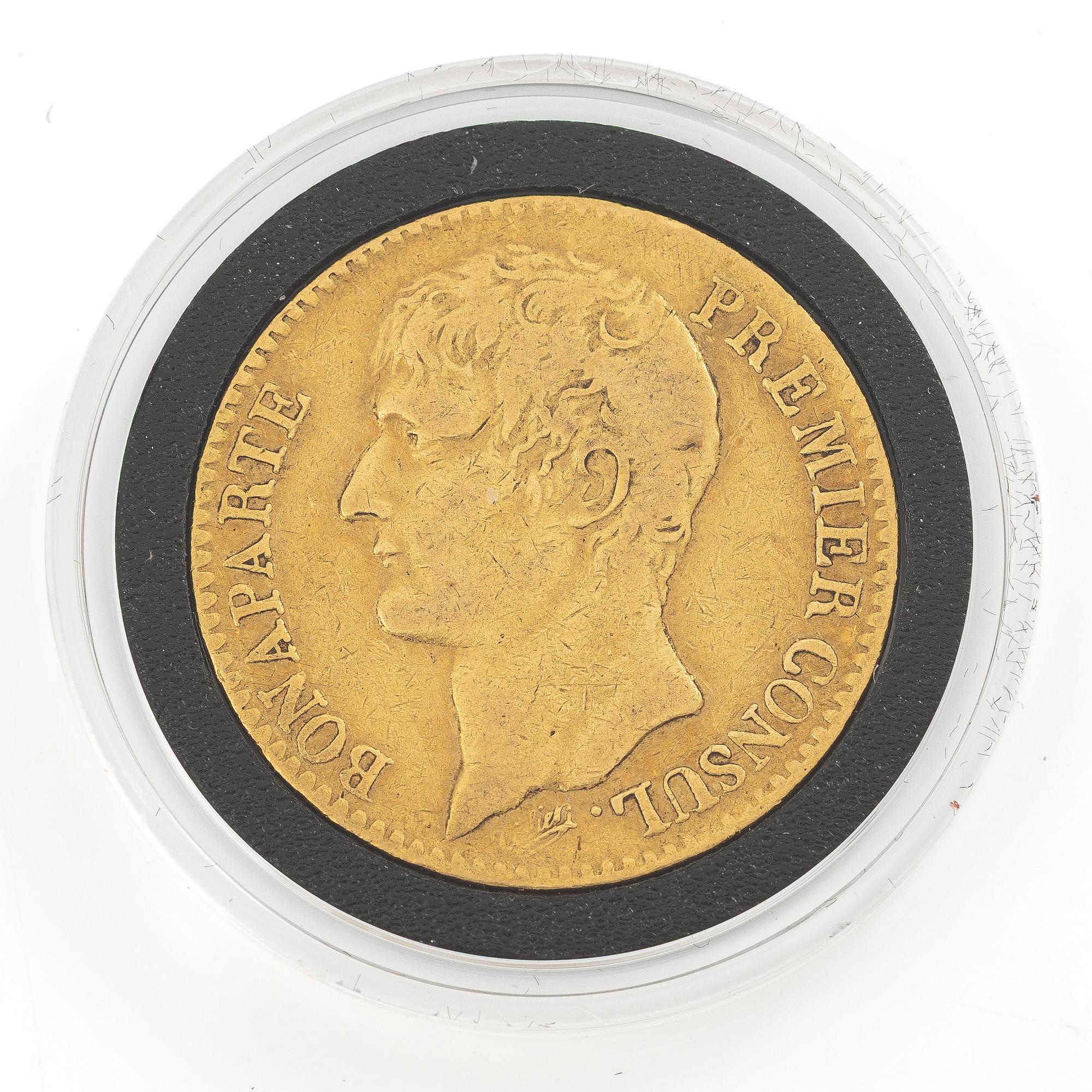 Guldmynt, Frankrike, Napoleon I, 40 franc, AN XI.