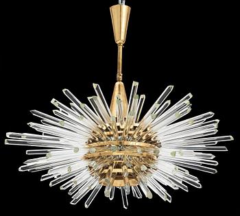 A Bakalowits & Sohne ceiling light, 'Miracle', Vienna 1960's.