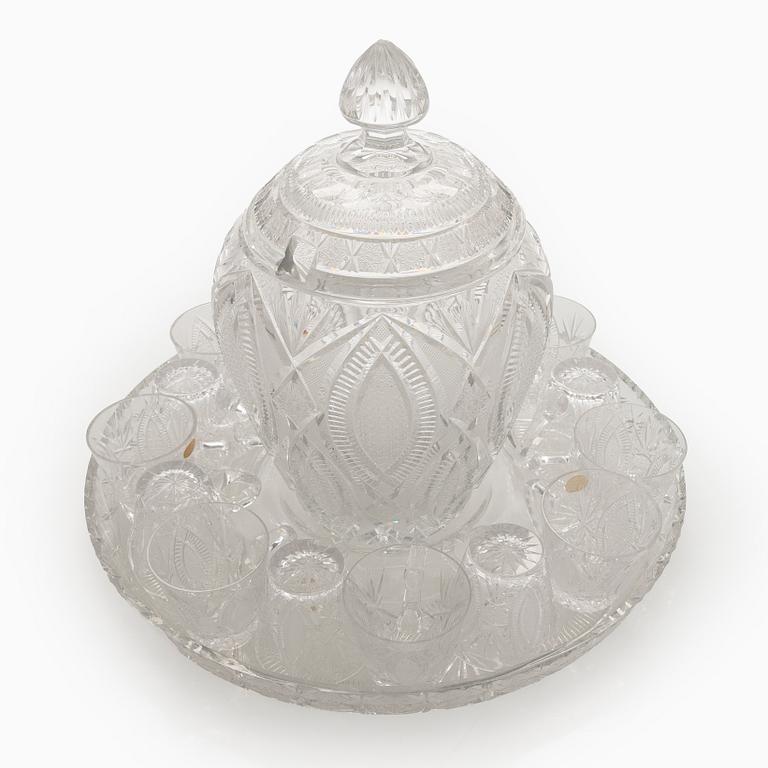 Bålskål samt muggar, 24 st , Tjeckoslovakien 1970-tal.