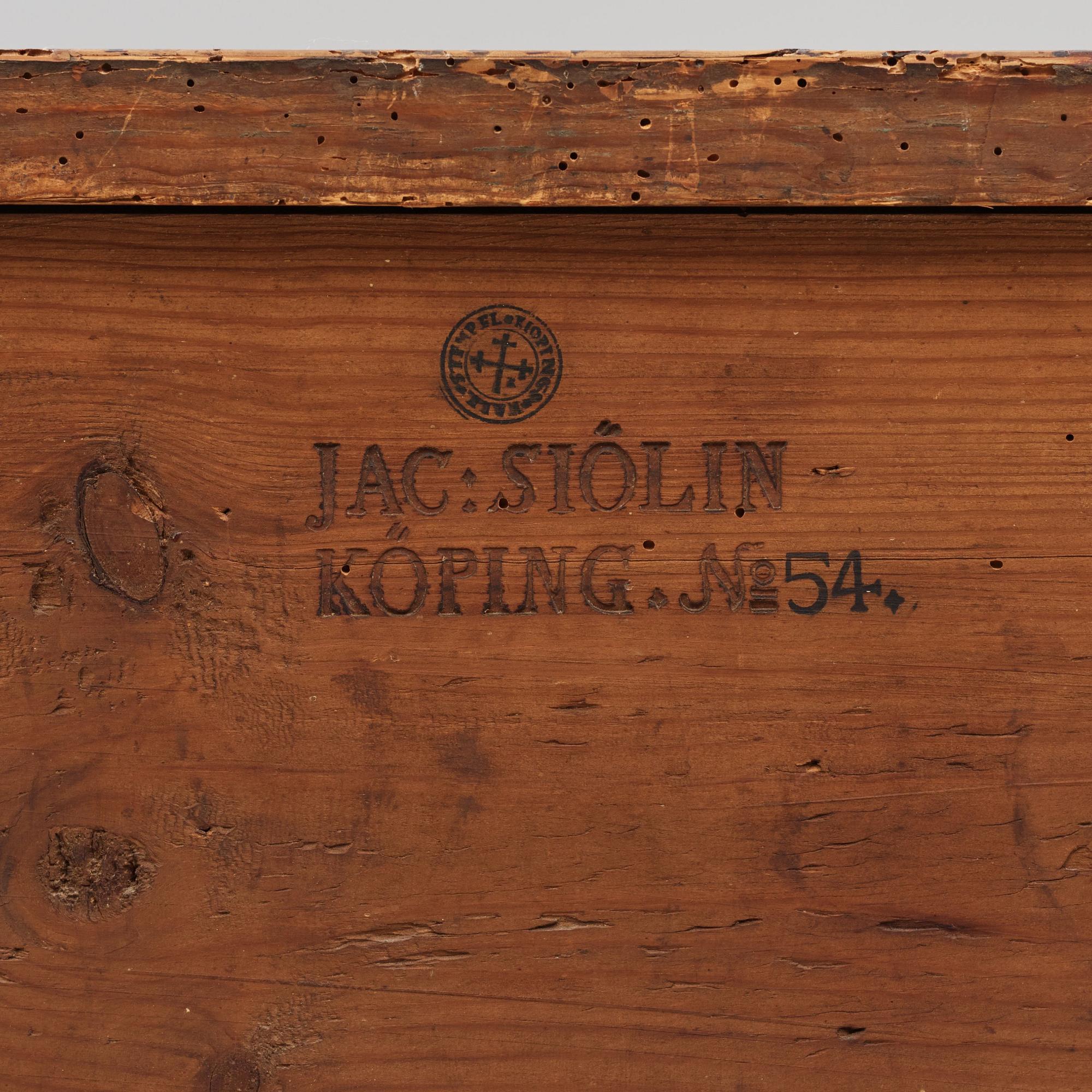 A burr-alder and gilt brass-mounted rococo commode by J. Sjölin (master 1767-1785).