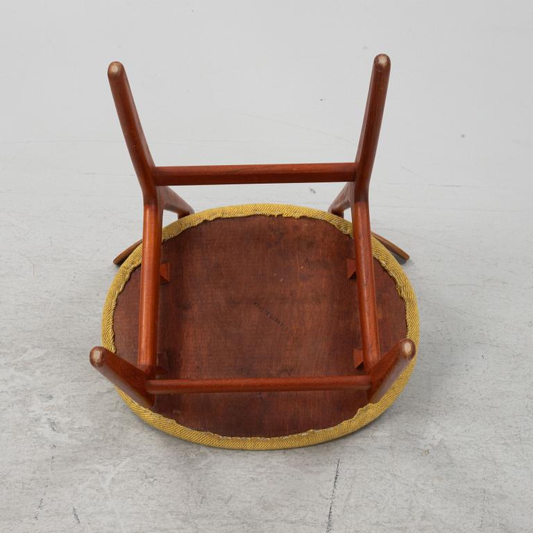 A set of four chairs, Denmark, 1950's/60's.